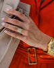 3 Ct Emerald Cut Moissanite Engagement Ring