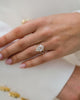6 Ct Elongated Pear Cut Moissanite Engagement Ring