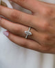 2 Ct Marquise Cut Moissanite Engagement Ring