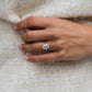 3Ct Emerald Cut Moissanite Engagement Ring