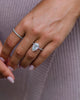 5 Ct Pear Cut Moissanite Engagement Ring