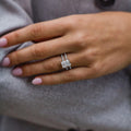 3 Ct Radiant Cut Moissanite Engagement Ring