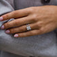3 Ct Radiant Cut Moissanite Engagement Ring