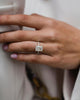 8 Ct Radiant Cut Moissanite Engagement Ring