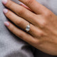 3.50 Ct Emerald Cut Moissanite Engagement Ring