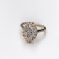 2.50 Ct Marquise Cut Moissanite Engagement Ring