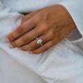 3 Ct Radiant Cut Moissanite Engagement Ring