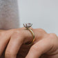 3.90 Ct Marquise Cut Moissanite Engagement Ring