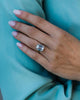 6.20 Ct Emerald Cut Moissanite Ring