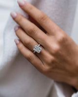 5 Ct Radiant Cut Moissanite Ring
