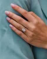 2.90 Ct Gold Moissanite Ring