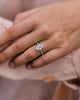 3 Ct Oval Cut Moissanite Engagement Ring