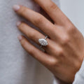 4.50 Ct Marquise Cut Moissanite Engagement Ring