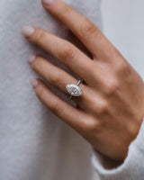4.50 Ct Marquise Cut Moissanite Engagement Ring