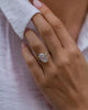 7.50 Ct Oval Cut Moissanite Engagement Ring