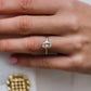 1.80 Ct Cushion Cut Moissanite Engagement Ring