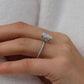 5 Ct Cushion Cut Moissanite Engagement Ring