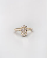 3 Ct Marquise Cut Moissanite Engagement Ring