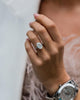 6.30 Ct Oval Cut Moissanite Engagement Ring