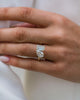 Toi Et Moi 4.25 Ct Pear & Emerald Cut Moissanite  Ring