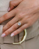 2.80 Ct Cushion Cut Moissanite Engagement Ring