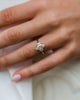 2.20 Ct Marquise Cut Moissanite Engagement Ring