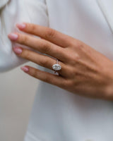 7.75 Ct Oval Cut Moissanite Engagement Ring