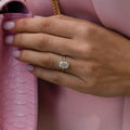 2.50 Ct Oval Cut Moissanite Ring