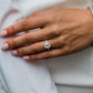 3.15 Ct Cushion Cut Moissanite Engagement Ring