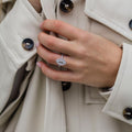 2 Ct Marquise Cut Moissanite Ring