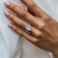 2 Ct Marquise Cut Moissanite Engagement Ring
