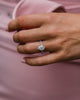 2.15 Ct Pear Cut Moissanite Engagement Ring