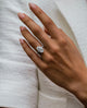 7.50 Ct Oval Cut Moissanite Engagement Ring