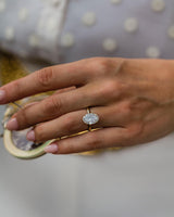 4.70 Ct Oval Cut Moissanite Engagement Ring