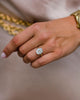 5 Ct Cushion Cut Moissanite Engagement Ring