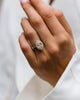 4 Ct Marquise Cut Moissanite Ring