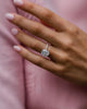 3.60 Cushion Cut Moissanite Engagement Ring