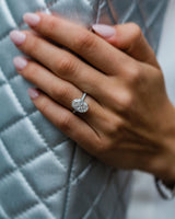 4.70 Ct Oval Cut Moissanite Engagement Ring