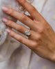 5.20 Ct Oval Cut Moissanite Ring