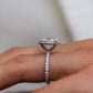 3.65 Ct Cushion Cut Moissanite Engagement Ring