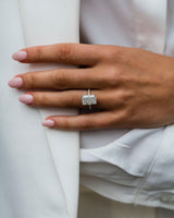 5 Ct Radiant Cut Moissanite Ring