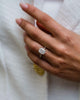 3.20 Ct Cushion cut Moissanite Ring