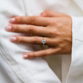 2.50 Ct Round Cut Moissanite Ring