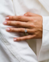 2.50 Ct Round Cut Moissanite Ring