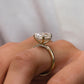 4.70 Ct Oval Cut Moissanite Engagement Ring