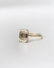 3.80 Ct Old Mine Emerald Cut Moissanite Engagement Ring