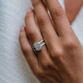 3.25 Ct Cushion Cut Moissanite Ring