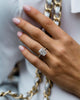 4.60 Ct Radiant Cut Moissanite Engagement Ring