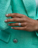 5 Ct Cushion Cut Moissanite Ring