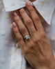 3.10 Ct Princess Cut Moissanite Engagement Ring